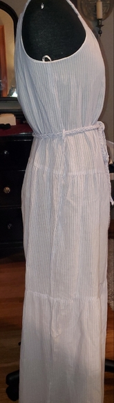 JAPNA Maxi Dress Size Small. Cotton Tiered Skirt - Picture 4 of 5